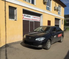 Установка ГБО на BYD F3
