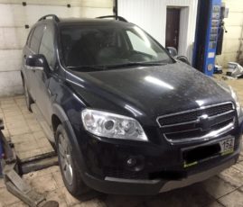 Установка ГБО на Chevrolet Captiva