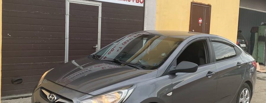Установка ГБО на Hyundai Solaris