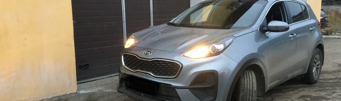 Установка ГБО на Kia Sportage