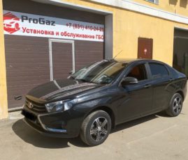 Установка ГБО на Лада Веста
