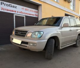 Установка ГБО на Lexus LX 470