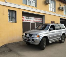 Установка ГБО на Pajero Sport