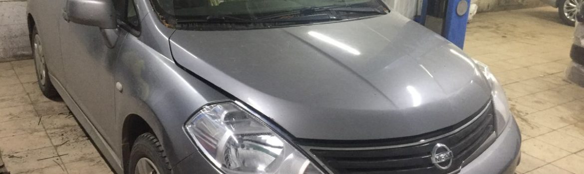 Установка ГБО на Nissan Tiida