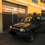 Установка ГБО на Chevrolet Tracker