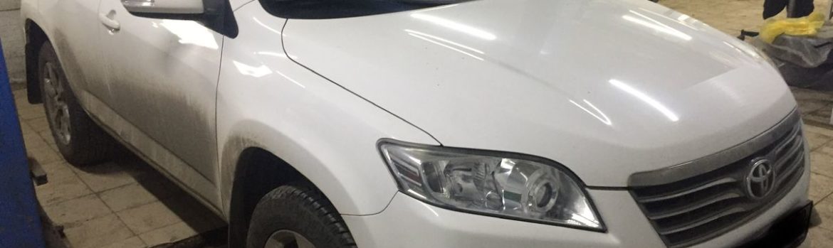 Установка ГБО на Toyota Rav 4